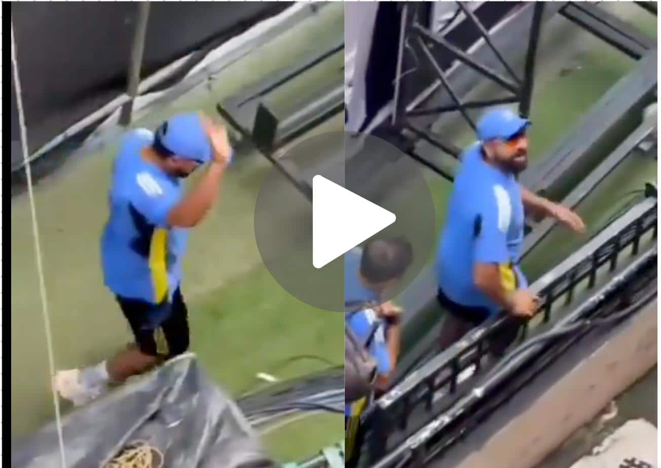 'RCB Me Aajao': Rohit Sharma's Reaction To Fans' Demand During IND Vs NZ Test Goes Viral - Watch